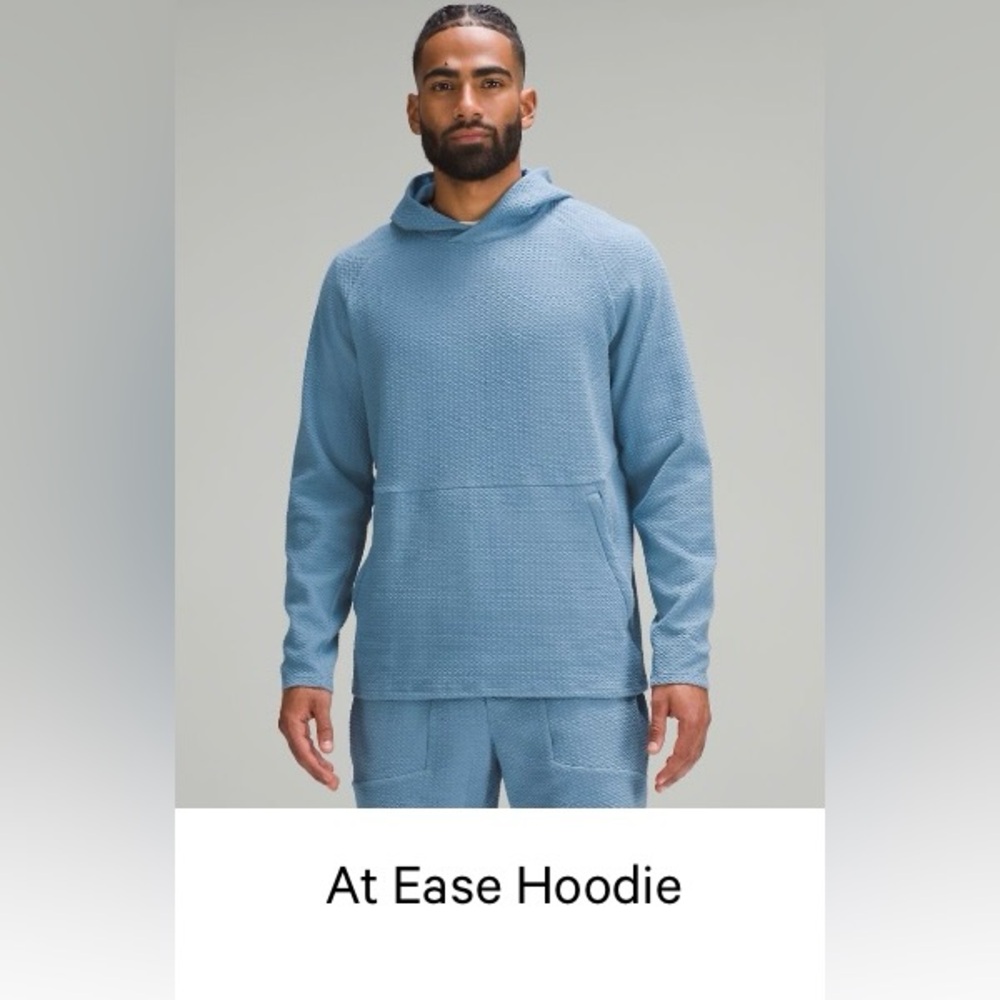lululemon athletica Blue At Ease Hoodie